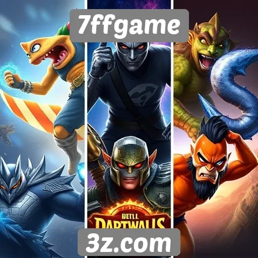 Comparação entre jogos populares no 7ffgame
